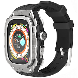 Estuche de metal para Apple Watch Ultra 49 mm Banda Hombres