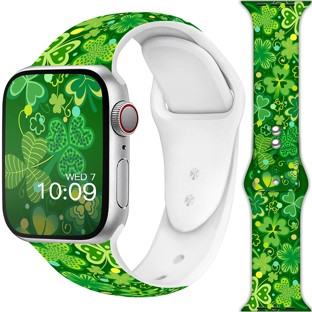 Shamrock Bands compatibles con Apple Watch Band 38 mm, 42 mm