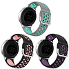 Paquete de 3 compatibles con Samsung Galaxy Watch Active 2 b