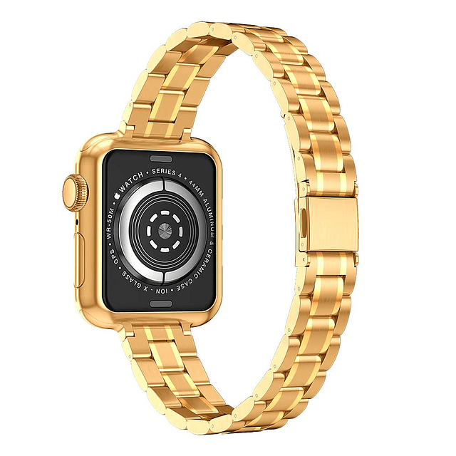 Correa de metal compatible con Apple Watch Band 38 mm, 40 mm