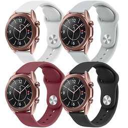 Bandas para Samsung Galaxy Watch 3 Band 41 mm Mujeres Hombre