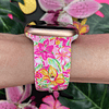 Correa de reloj Pink Tropics – Correa de reloj impresa compa