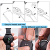 Yeejok Accesorios de reloj con barras de liberación rápida d