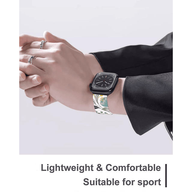 Lindas correas de reloj deportivo compatibles con Apple Watc