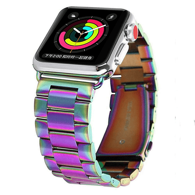 Correa Compatible con iWatch 38 mm 40 mm 41 mm, Correa de Re