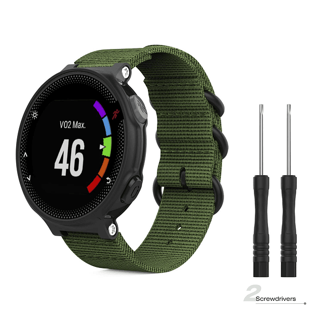 Correa de Reloj Compatible con Garmin Forerunner 235/220/230