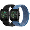 Paquete de 2 bandas de nailon para Amazfit GTS, GTS2, GTS 2e