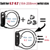 Cristales y cadenas de metal de vaquero compatibles con puls