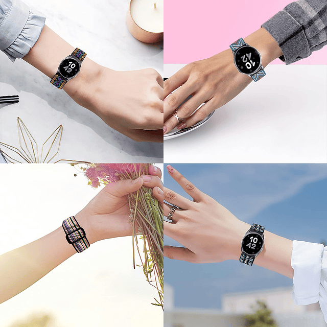 Bandas elásticas compatibles con Samsung Galaxy Watch 5/4/6