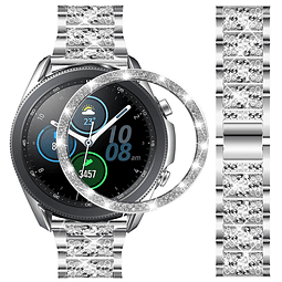 Bandas compatibles con Samsung Galaxy Watch 3 (1.614 in), pu