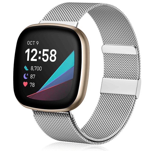 Compatible con Fitbit Sense y Versa 3 Bandas para Mujeres Ho