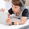 Correa deportiva de silicona para Apple Watch para niños, re