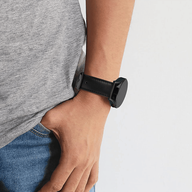 Correa de cuero para Amazfit Bip 5 Band mujeres hombres, cor