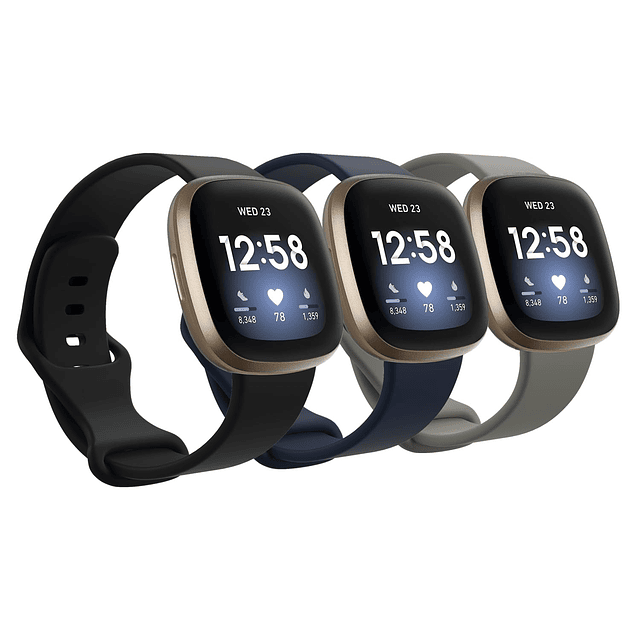 3 paquetes de bandas deportivas compatibles con Fitbit Sense