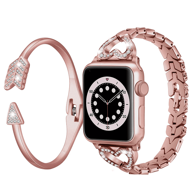 Bling Bands compatibles con Apple Watch Band 38/40/41/42/44/