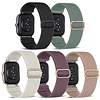 Correas de reloj elásticas de nailon Solo Loop para Amazfit