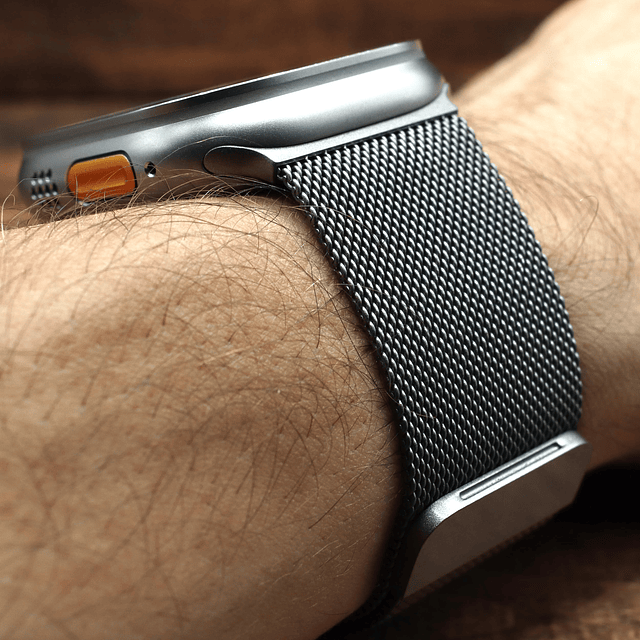 Correa de malla milanesa Ultra 2 compatible con Apple Watch