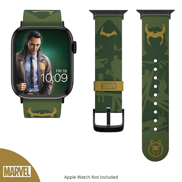 Marvel Smartwatch Band - Trickster Loki - Licencia oficial,