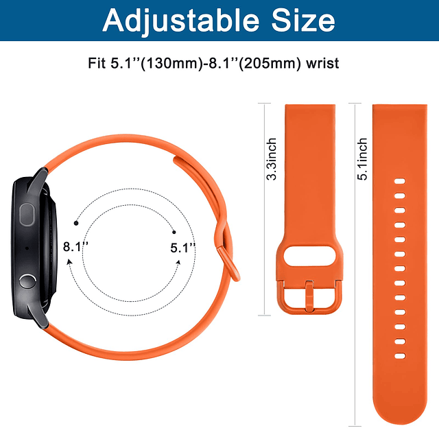 Band para Amazfit GTS 4/GTS 4 Mini/GTS 3/GTS 2/GTS 2e/GTS 2