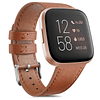 Correa de cuero para Fitbit Versa 2 bandas mujeres hombres,