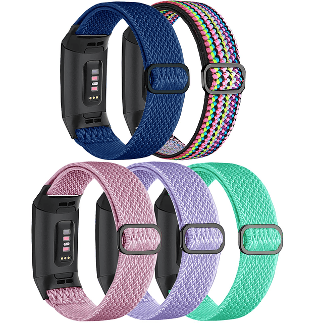 Banda elástica compatible con Fitbit Charge 4/Charge 3 banda