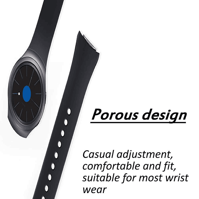 1 correa de reloj grande/correa para Samsung Gear S2 Smartwa