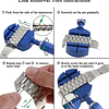 Correas de repuesto de metal de acero inoxidable de liberaci