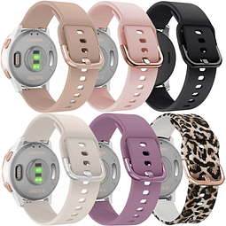 Paquete de 6 bandas compatibles con reloj inteligente Garmin