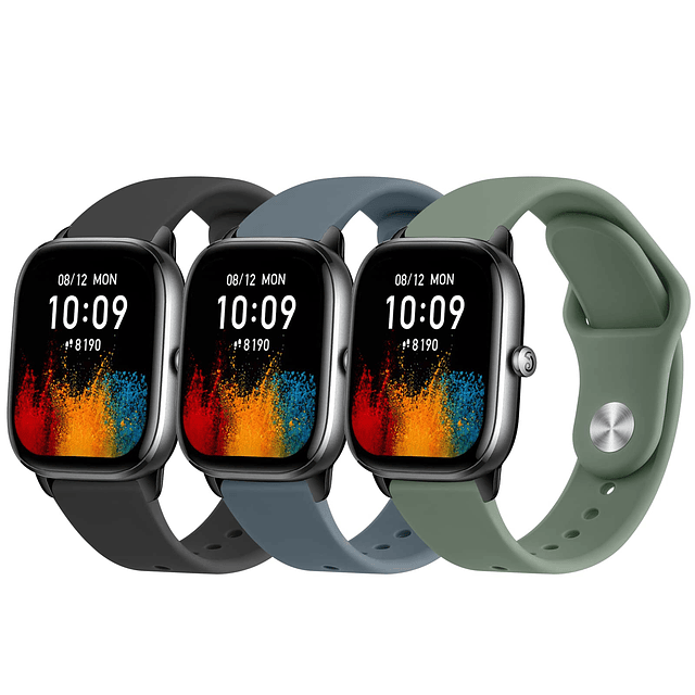 Bandas compatibles con Amazfit GTS 4 / GTS 4 Mini / GTS 3 /