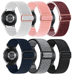 Paquete de 6 pulseras de 20 mm compatibles con Samsung Galax