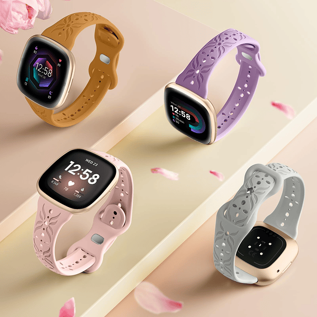 Bandas compatibles con Fitbit Versa 3/Sense/Fitbit Versa 4/S