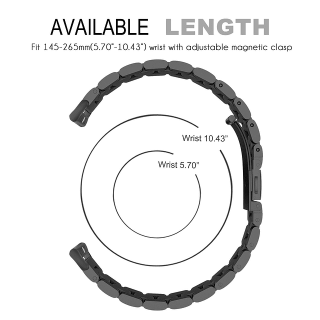 Compatible con correa de reloj inteligente LIGE, correas de