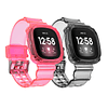 Paquete de 2 bandas compatibles con Fitbit Versa 4/Fitbit Ve