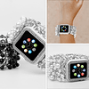 Bling Band con estuche compatible con Apple Watch Bands Seri