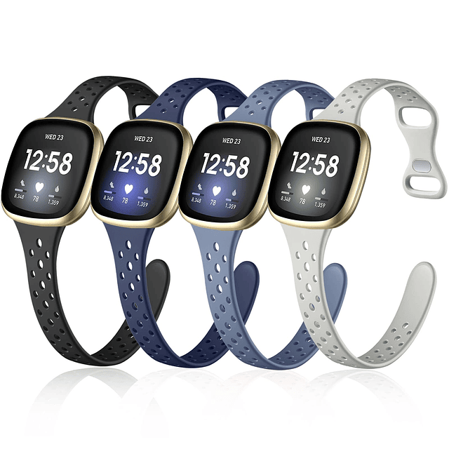 Compatible con Fitbit Sense Bands/Fitbit Versa 3/Versa 4 Ban