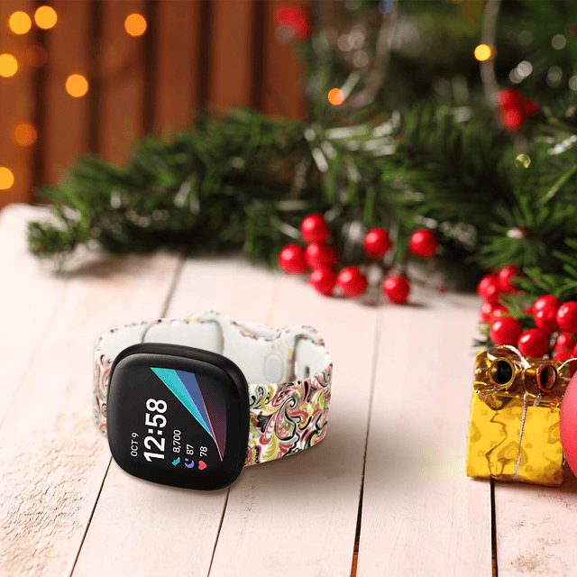 Compatible con correas de reloj Fitbit Versa 4 para mujeres,