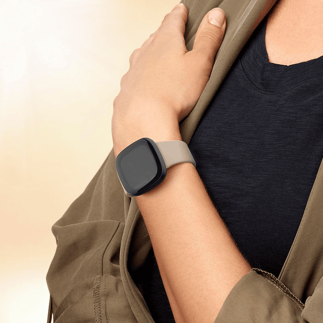 Bandas de silicona compatibles con Fitbit Versa 4 Bands/Vers