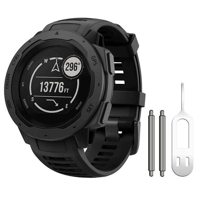 para correas de reloj Garmin Instinct, correas de silicona s