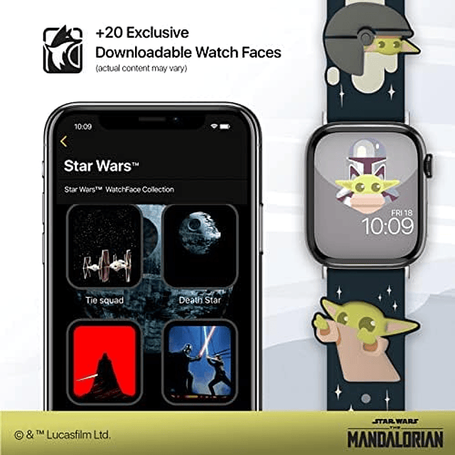 Star Wars: The Mandalorian – Grogu & The Force Smartwatch Ba