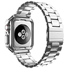 Compatible con correa y caja de Apple Watch, cadena de metal