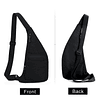 Bolso de pecho antirrobo, bolso bandolera de nailon, mochila