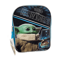 Star Wars The Child Baby Yoda Mini mochila frontal lisa de 1