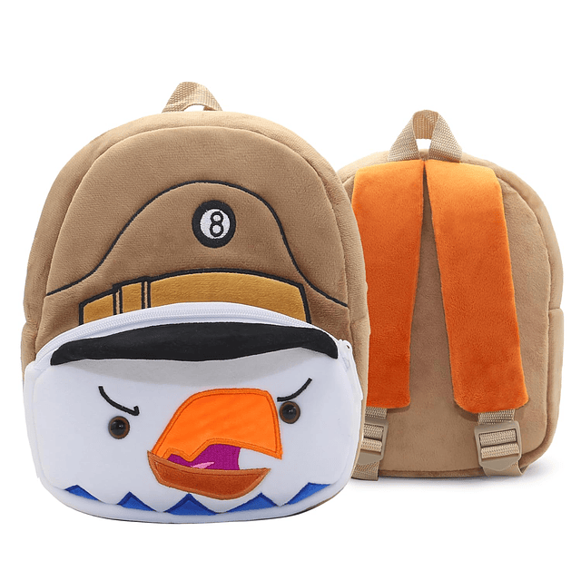 Mochila para niños y niñas, linda y suave mochila con dibujo