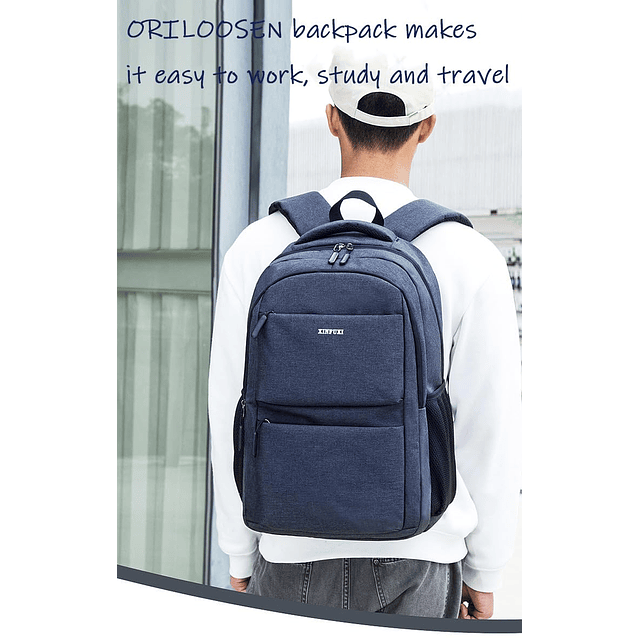 Mochila para portátil de viaje, mochila antirrobo para orden