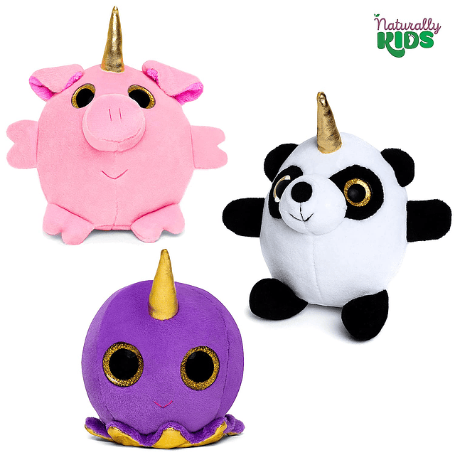 Animal de peluche de unicornio para niñas, niños, juego de 1