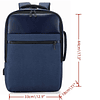 Mochila para computadora portátil de viaje de negocios Puert