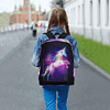 Mochila escolar del unicornio para el niño 5-19 años,Mochila