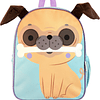 Mochila Infantil Pug Morado