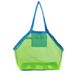 Bolsa de playa de malla extra grande Mochila Tote Juguetes T