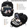 Mochilas para computadora portátil 15.6 pulgadas Mochila esc